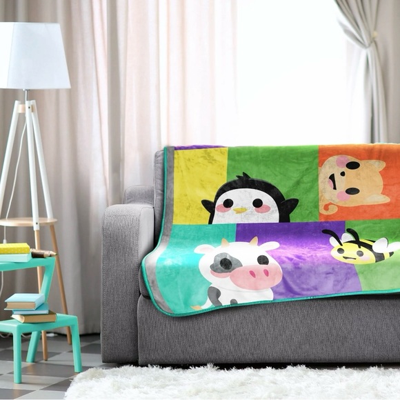 Adopt Me “Raise A Pet” 46 x 60, Microfiber Super Soft Throw - Picture 11 of 12